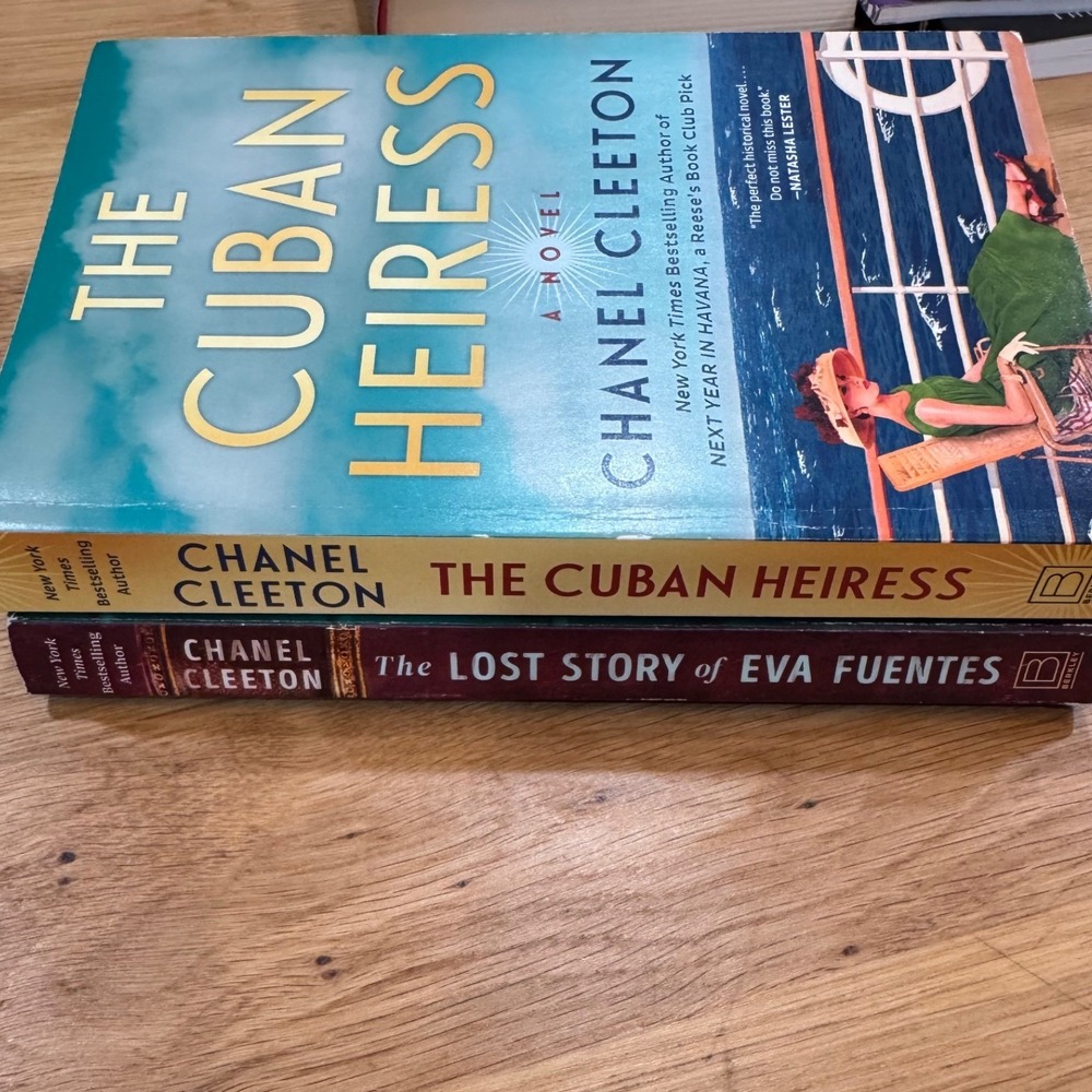 Chanel Cleeton Book Lot The Cuban Heiress & The Lost Story of Eva Fuentes PB - Picture 5 of 5